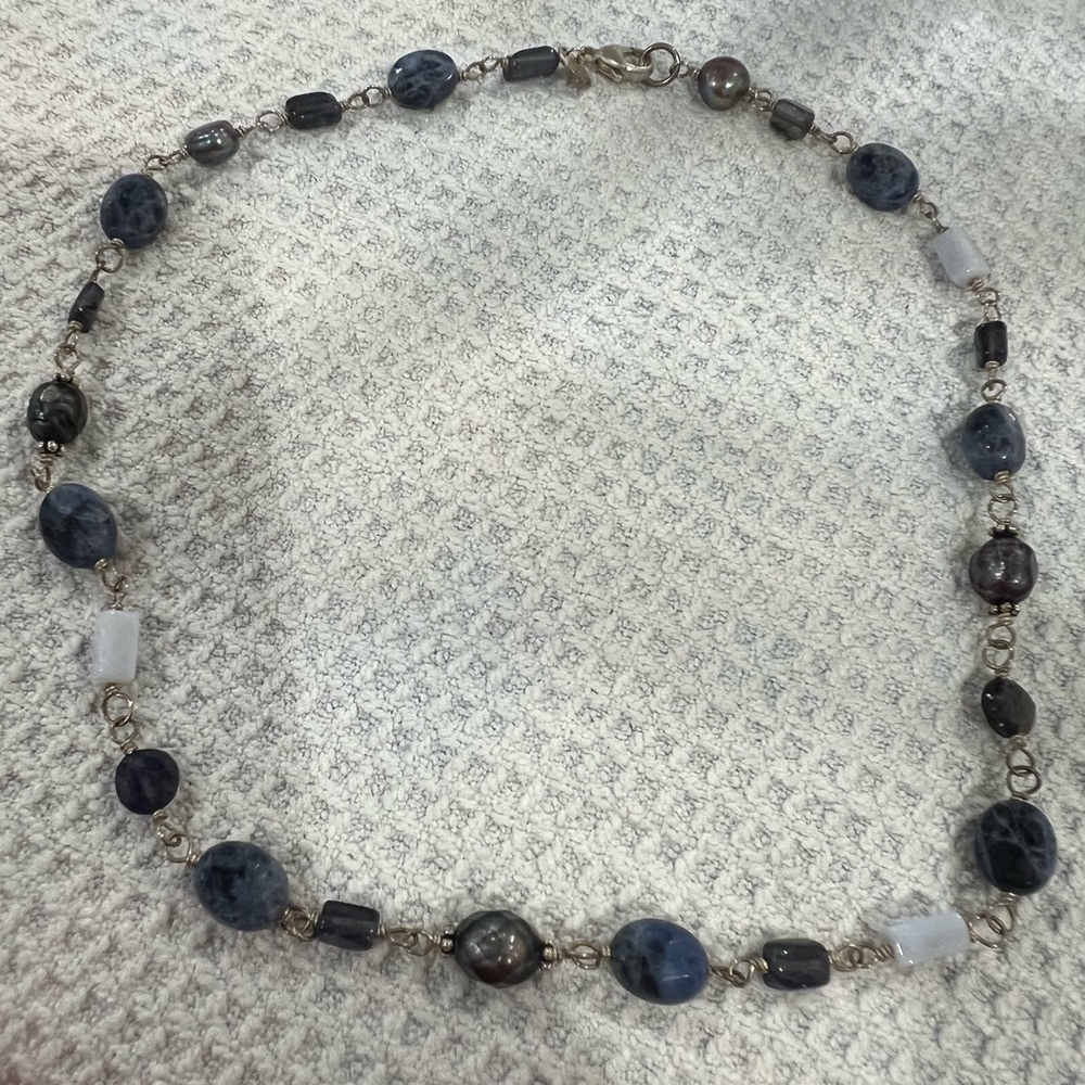 Silpada Freshwater Pearl Choker Necklace